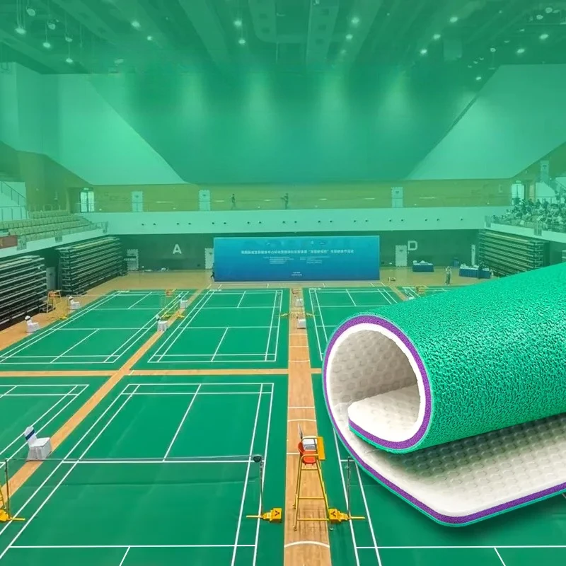 Outdoor Sports Hall - Badmintonvloer van kunststof voor binnen en