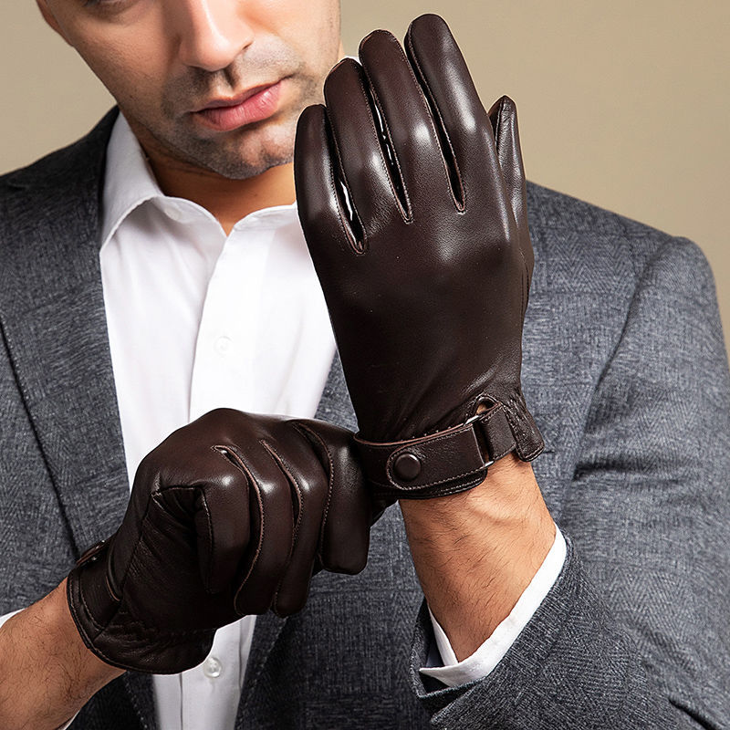 Horse Riding Glove - 2024 Heren Schapenvacht Lederen Handschoenen Mode