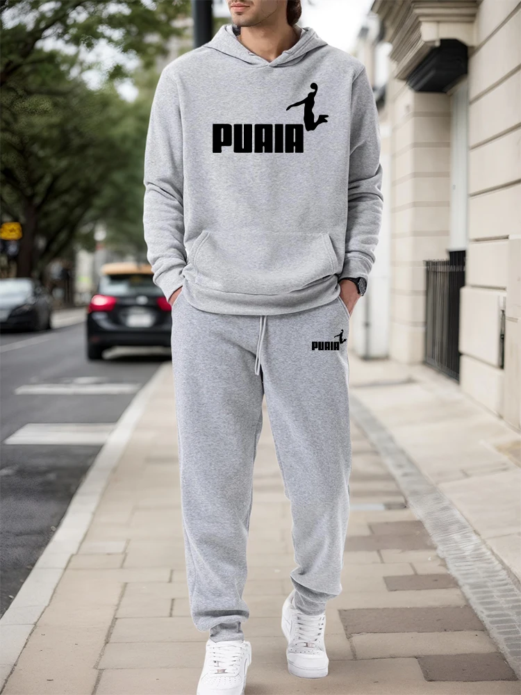 Outdoor Sports Outfit - Heren Set/Hoodie/Broek 2026 Herfst Winter Casual