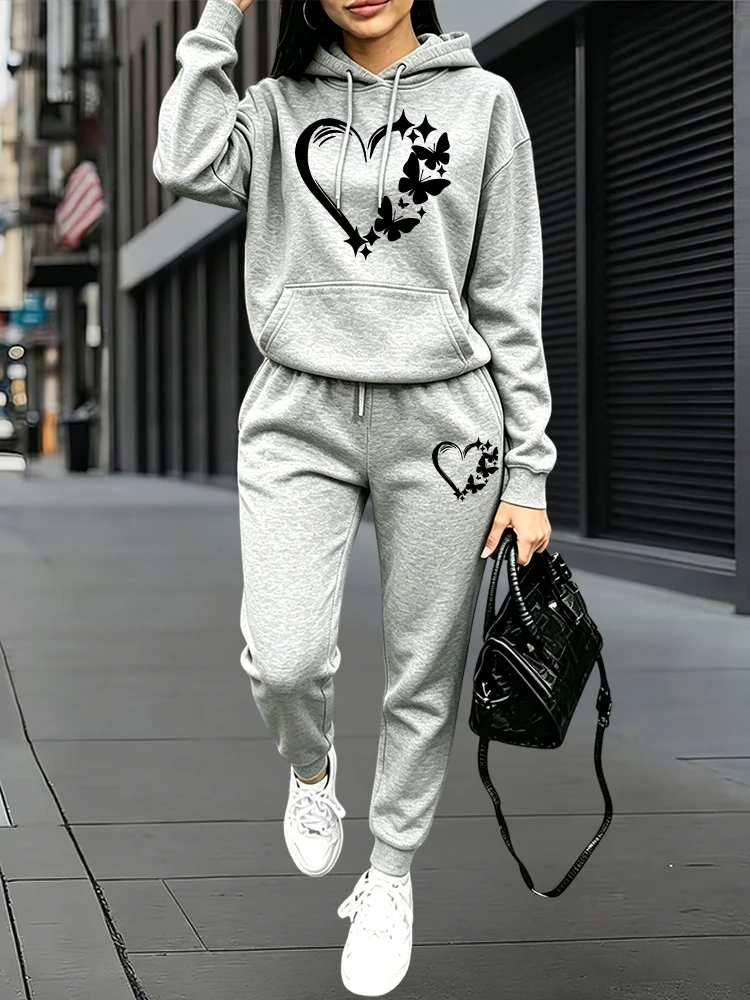 Outdoor Sports Outfit - 2026 Nieuwe Mode Dames Trainingspak Hoodies