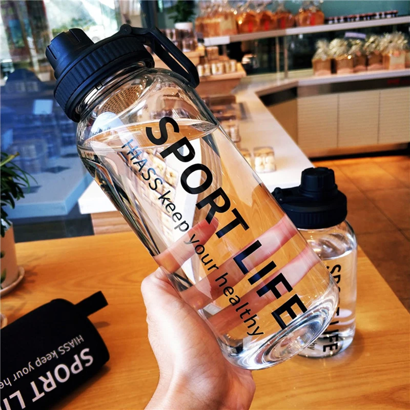 700Ml/1000Ml Grote Capaciteit  - Outdoor Sport Glass Water Bottle recensie en prijs
