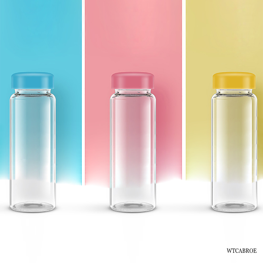 420ml Kids draagbare Glazen Wa - Outdoor Sport Glass Water Bottle recensie en prijs