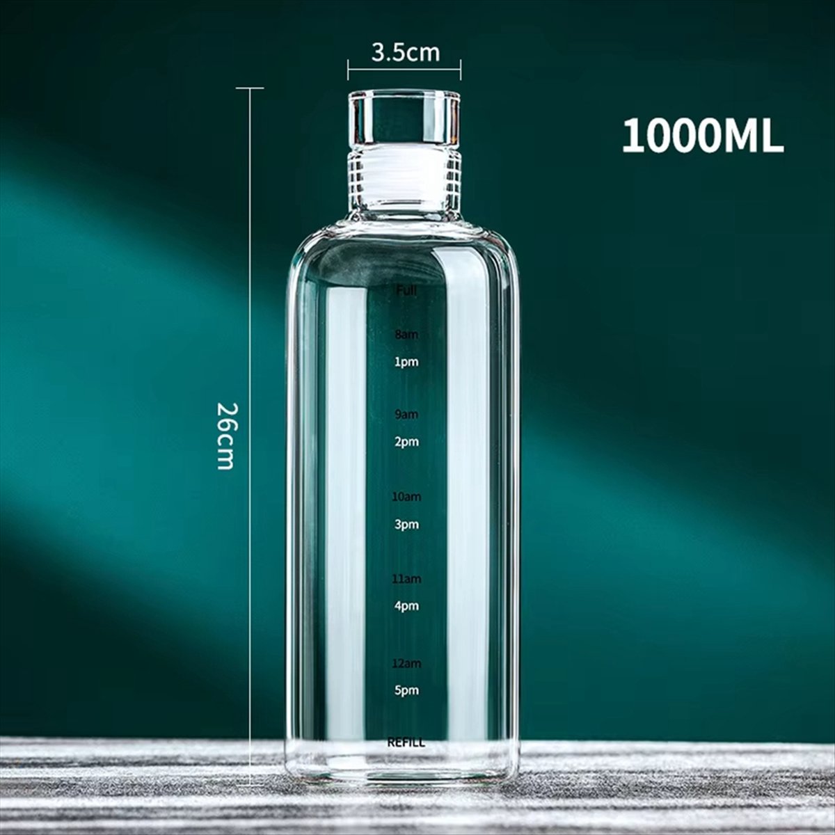 Oké 1000 ml glazen sportwaterf - Outdoor Sport Glass Water Bottle recensie en prijs