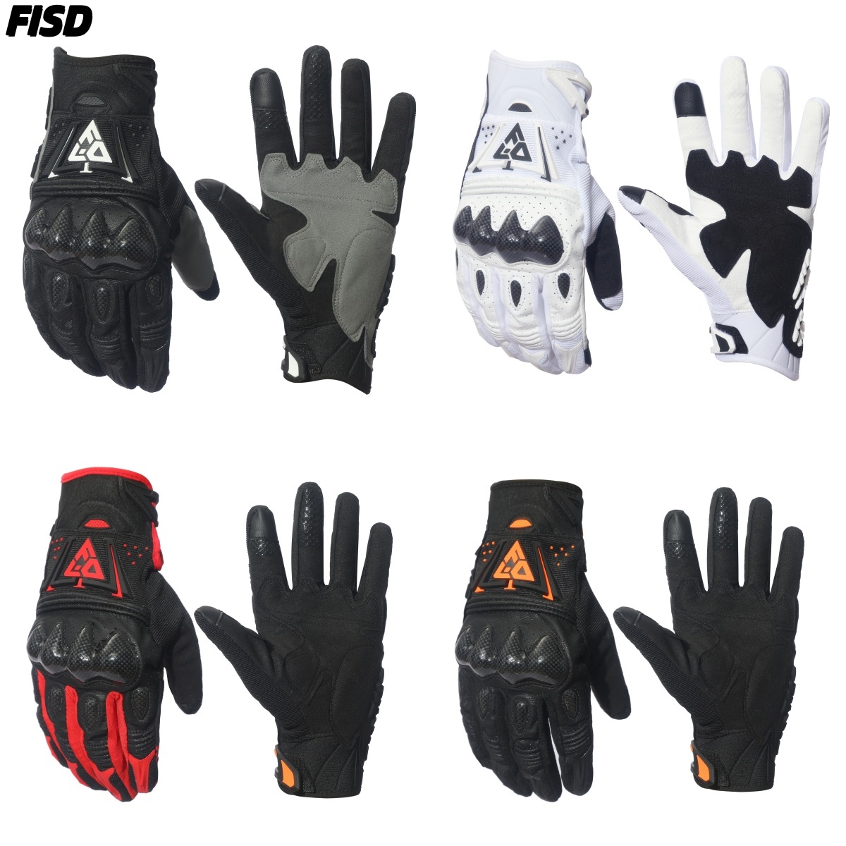 Koolstofvezel en PU-leer moto- - Horse Riding Glove recensie en prijs
