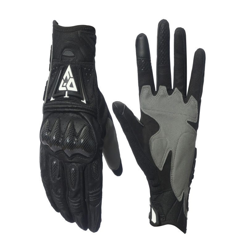 Koolstofvezel en PU-leer moto- - Horse Riding Glove recensie en prijs