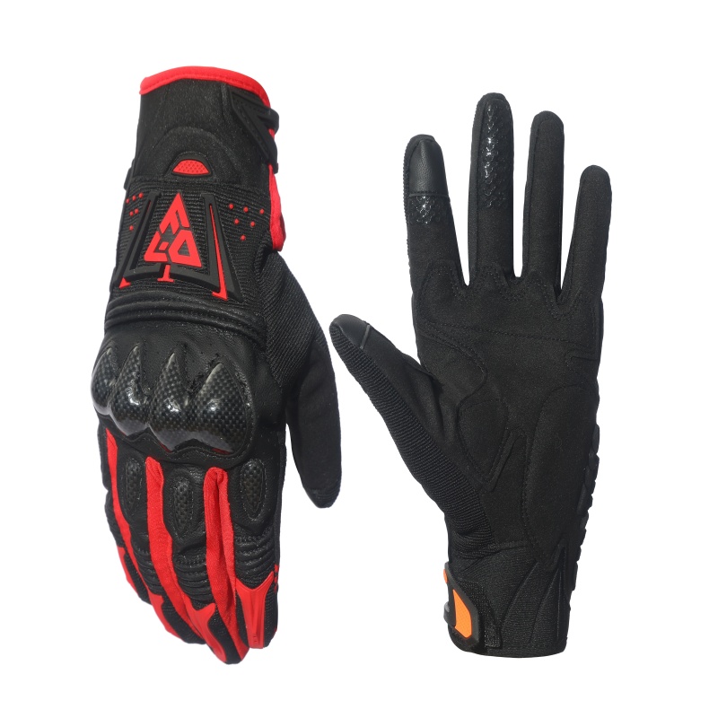 Koolstofvezel en PU-leer moto- - Horse Riding Glove recensie en prijs