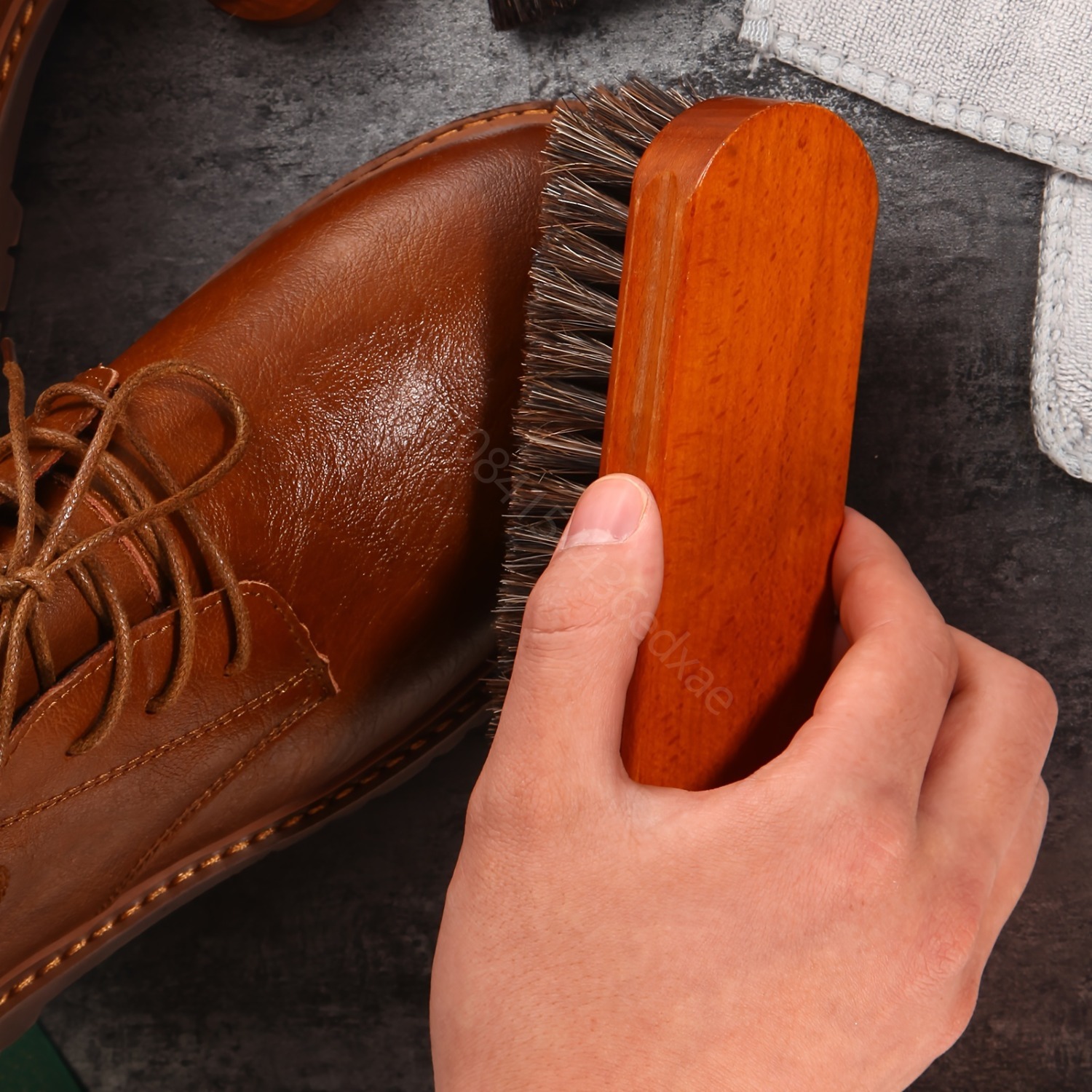 Schoenenborstel met lange stee - Brushing Boot Horse recensie en prijs