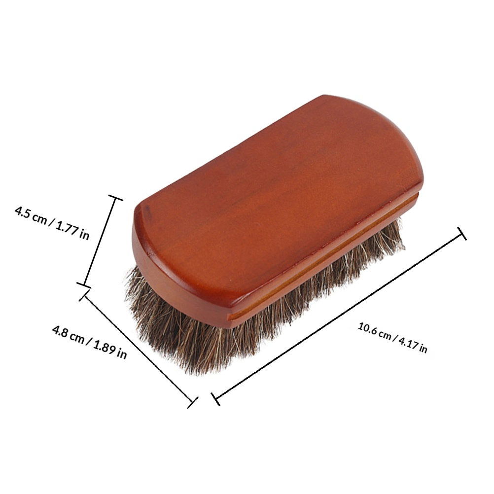 2 stuks paardenhaar schoenbors - Brushing Boot Horse recensie en prijs