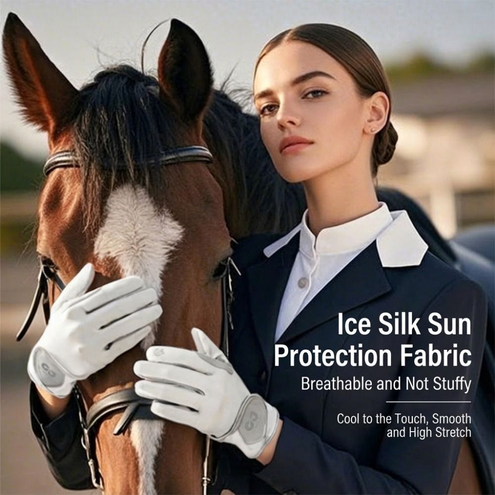 Nieuwe ademende rijhandschoene - Horse Riding Glove recensie en prijs