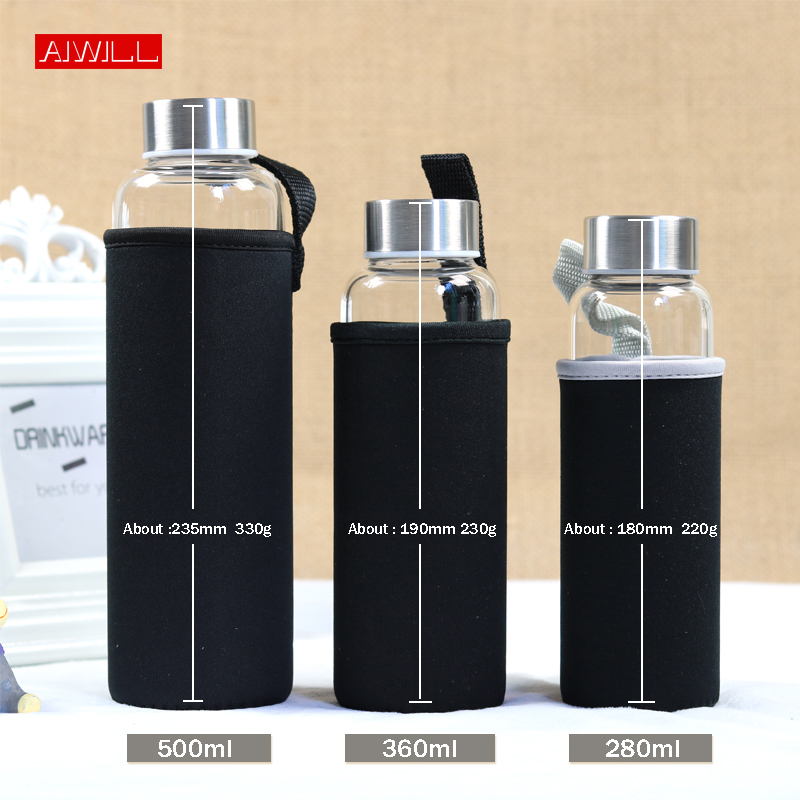 AIWILL Hot Selling Glazen Spor - Outdoor Sport Glass Water Bottle recensie en prijs