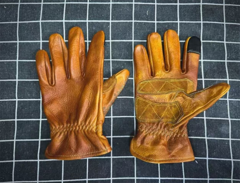 Handgemaakte lederen retro mot - Horse Riding Glove recensie en prijs