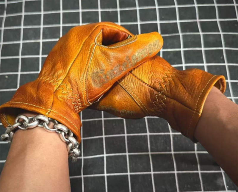 Handgemaakte lederen retro mot - Horse Riding Glove recensie en prijs