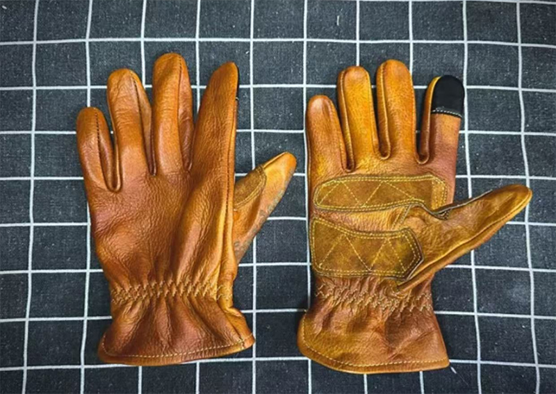 Handgemaakte lederen retro mot - Horse Riding Glove recensie en prijs