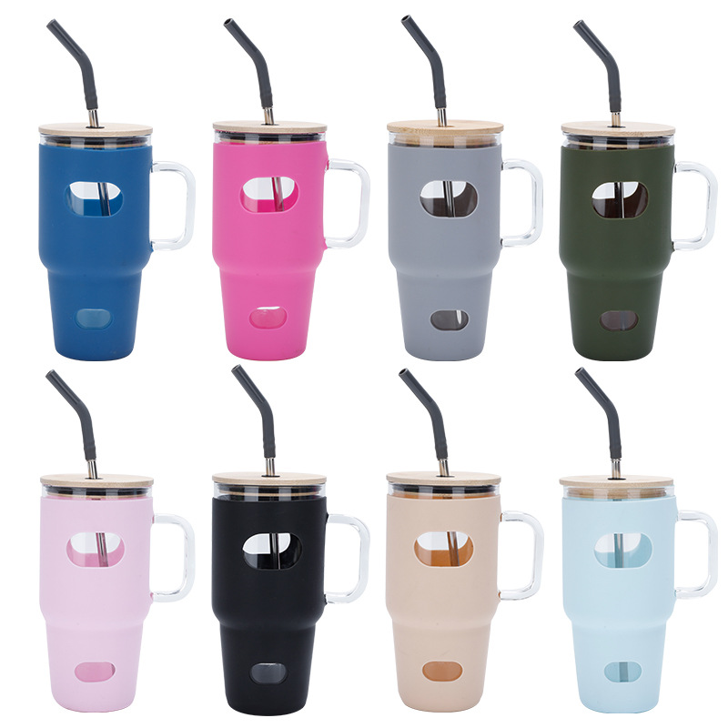 32Oz Draagbare Siliconen Glas  - Outdoor Sport Glass Water Bottle recensie en prijs