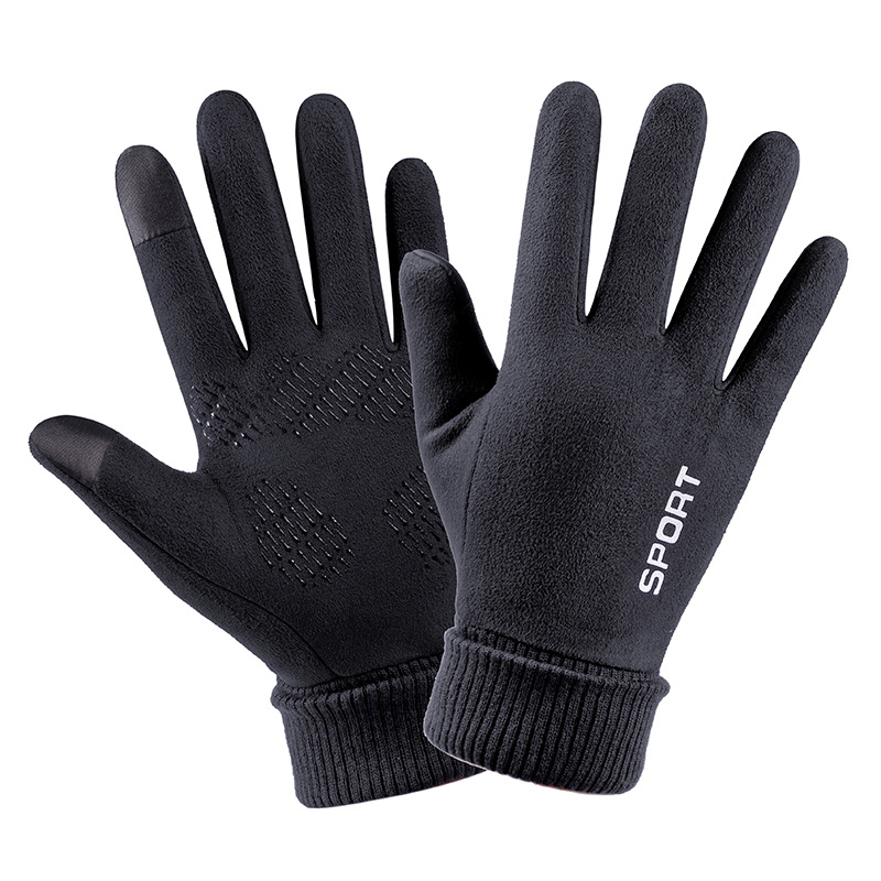 Mannen Winter Suède Pluche Dik - Horse Riding Glove recensie en prijs