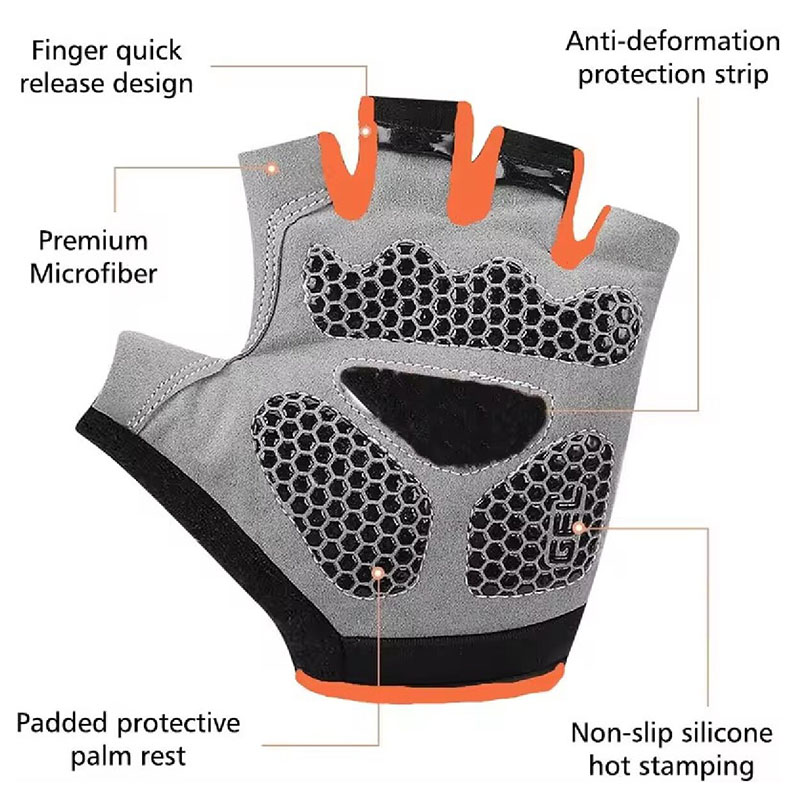 Ademende antislip halfvingerha - Horse Riding Glove recensie en prijs