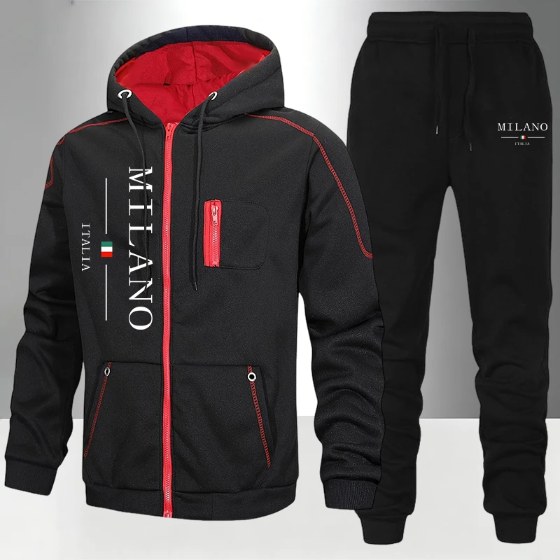 Italië Mode Herenset/Jas/Broek - Outdoor Sports Outfit recensie en prijs