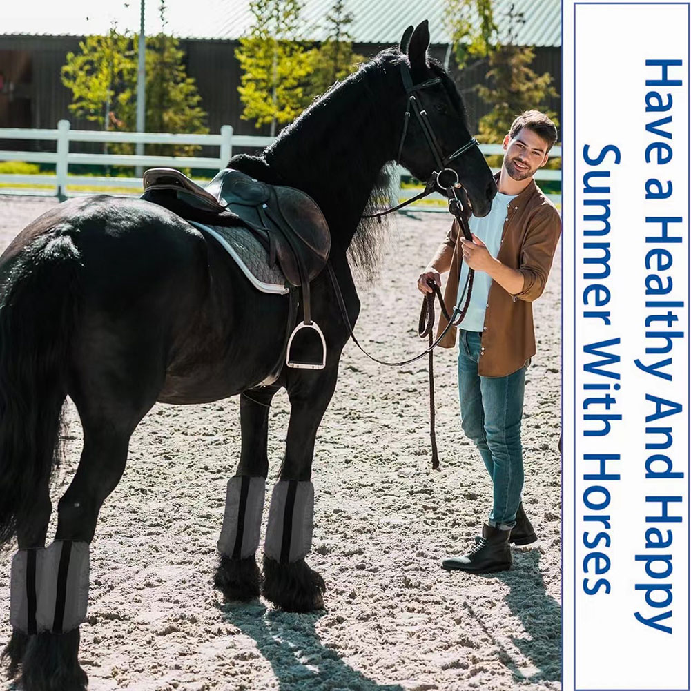 4 stuks mesh vliegenbeschermer - Brushing Boot Horse recensie en prijs
