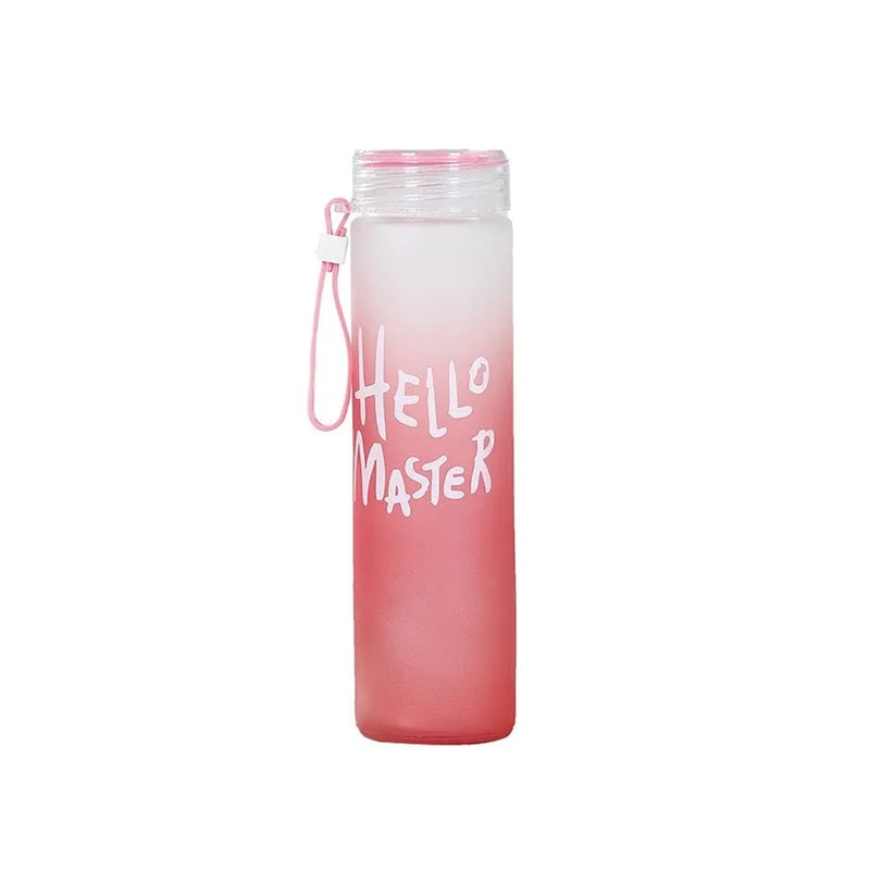 350 ml sport siliconen letterb - Outdoor Sport Glass Water Bottle recensie en prijs