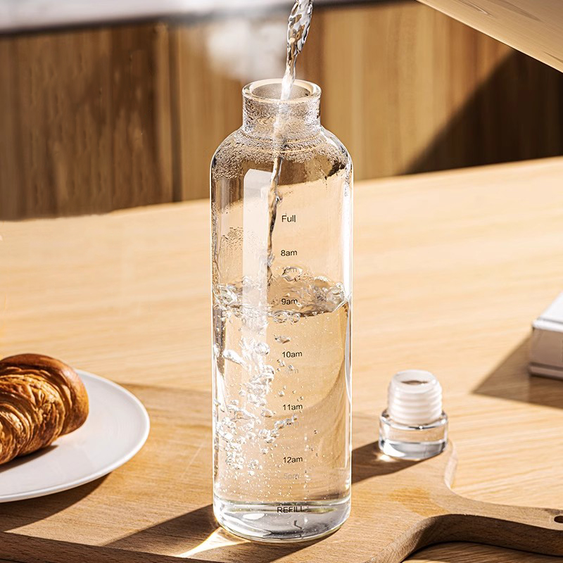 500/750/1000ml Glazen Sportwat - Outdoor Sport Glass Water Bottle recensie en prijs